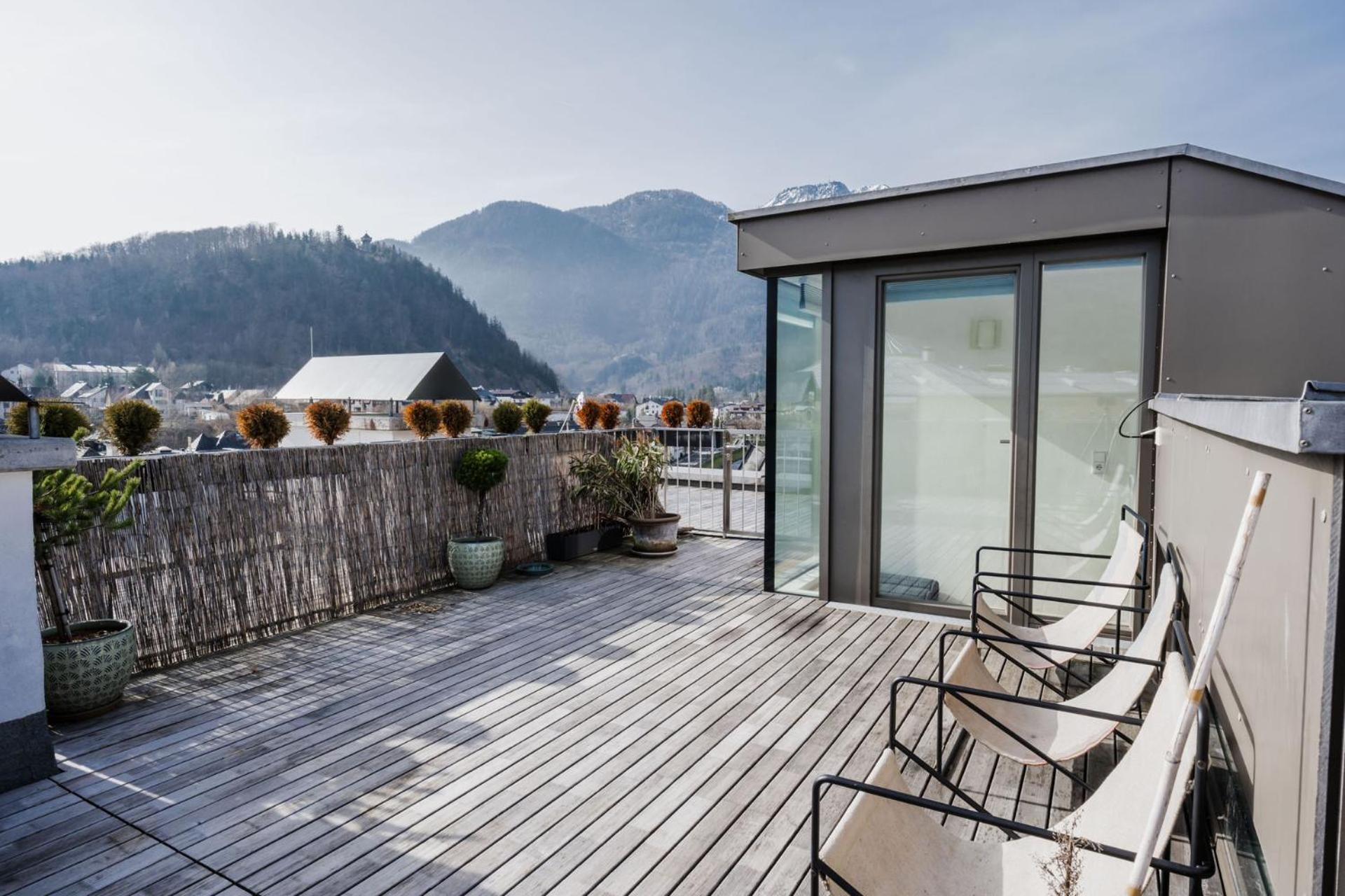 Luxus Penthouse Mit Panoramablick Apartment Bad Ischl Exterior photo